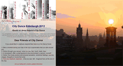 Desktop Screenshot of citydance-edinburgh.org