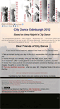 Mobile Screenshot of citydance-edinburgh.org